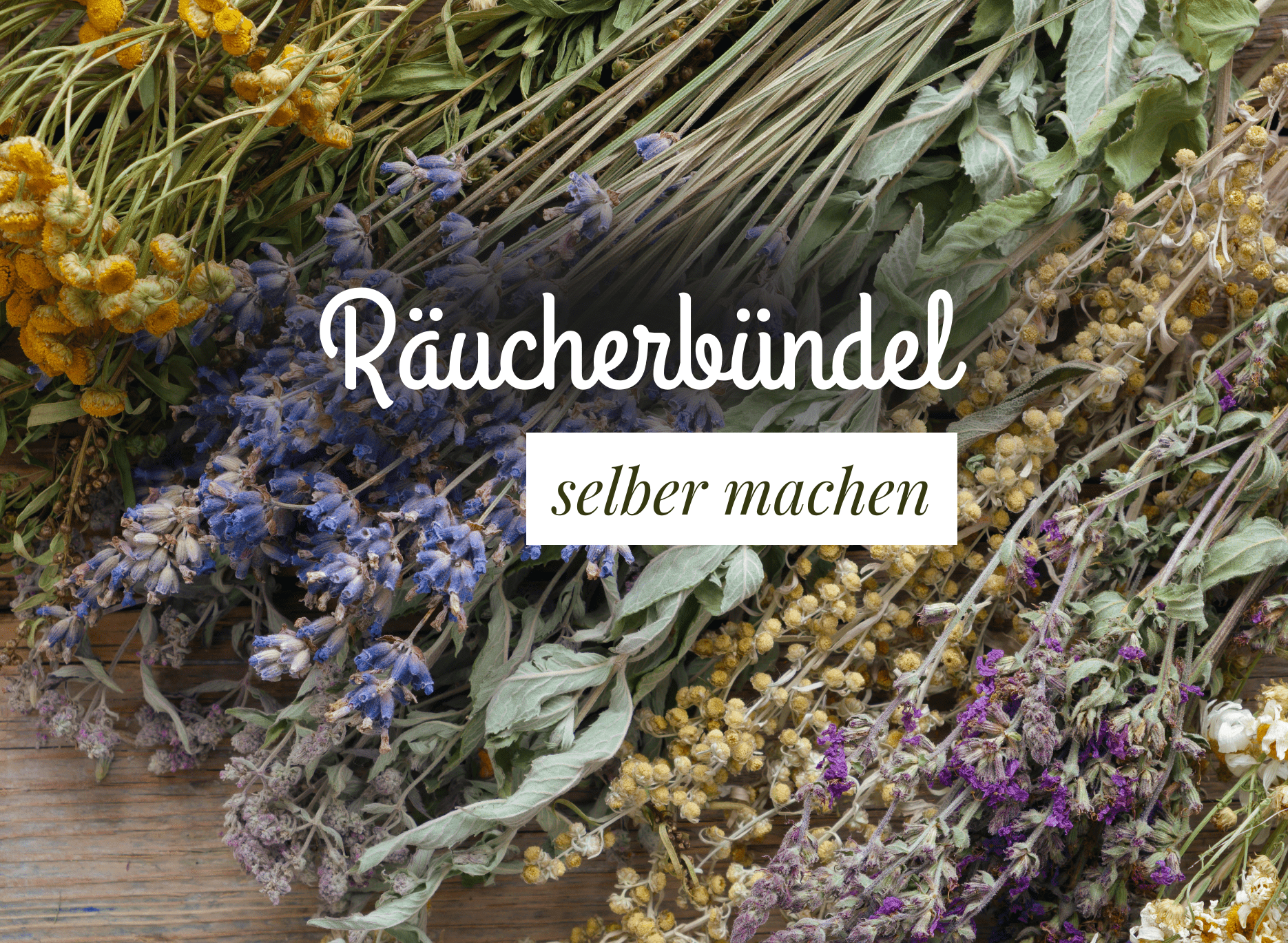 You are currently viewing Räucherbündel selber machen
